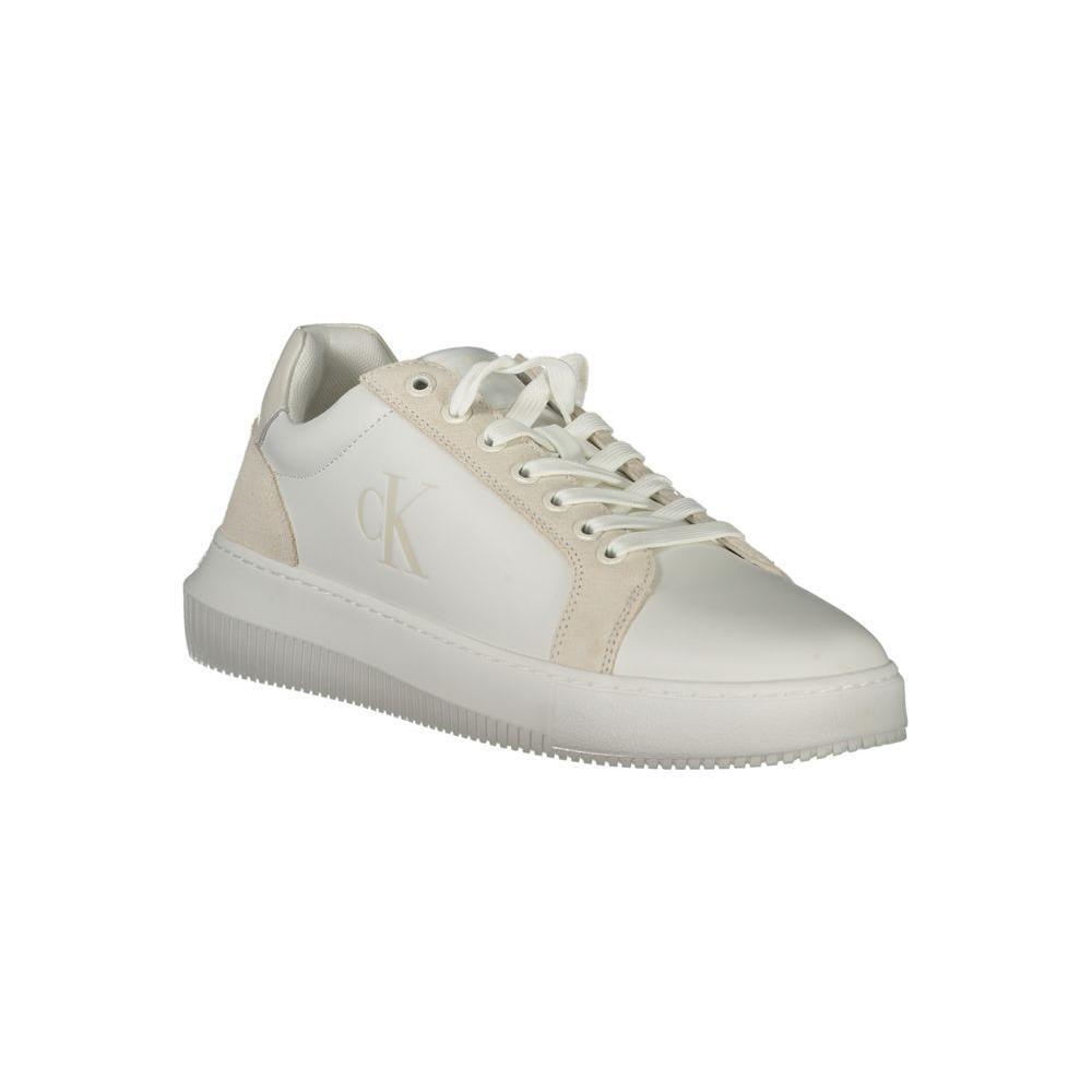 Calvin Klein White Polyethylene Men Sneaker CA-33695-EU40/US7
