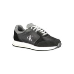 Calvin Klein Black Leather Men Sneaker