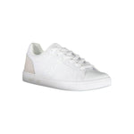 Napapijri White Leather Men Sneaker NA-37254-EU40/US7