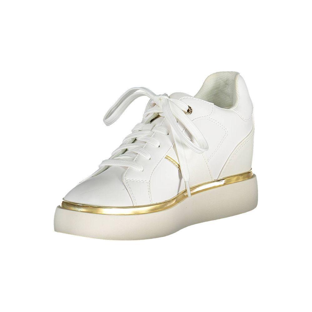 U.S. POLO ASSN. White Polyester Women Sneaker US-37992-EU36/US6