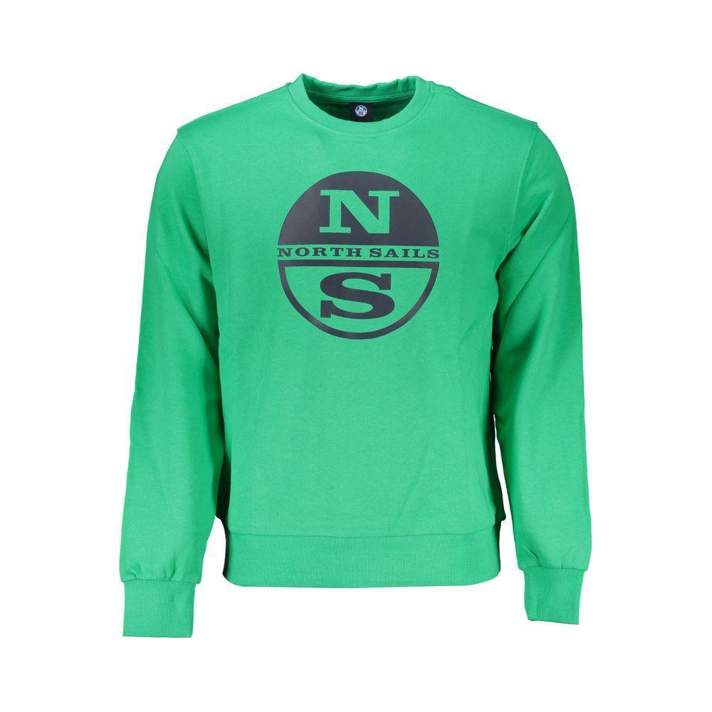 North Sails Green Cotton Sweater 1728,3XL,67403481248,Clothing,Green,L,M,Men,Men - Clothing,New with tags,North Sails,S,Sweaters - Men - Clothing,XL,XXL North Sails NO-27270-S
