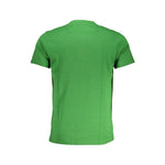 Cavalli Class Green Cotton T-Shirt