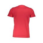 Cavalli Class Red Cotton Men TShirt CA-36904-L