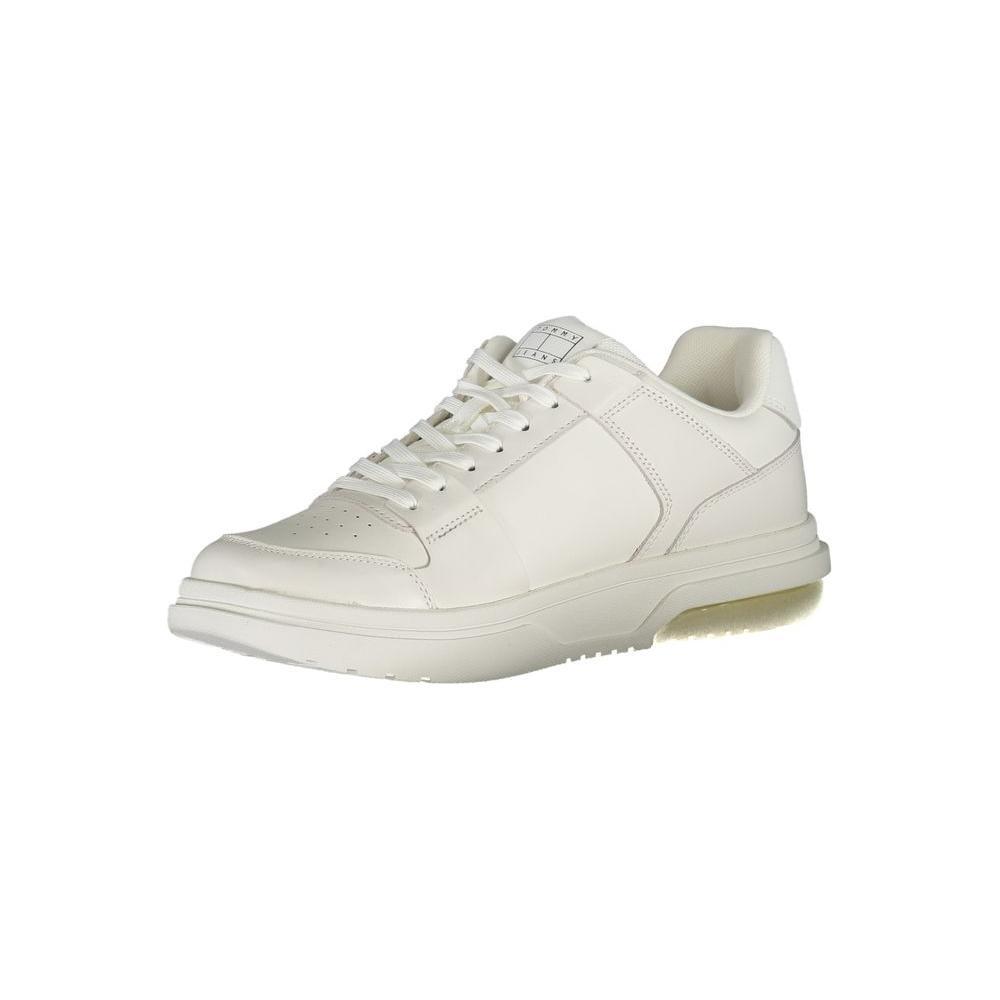 Tommy Hilfiger White Polyethylene Men Sneaker TO-31484-EU40/US7