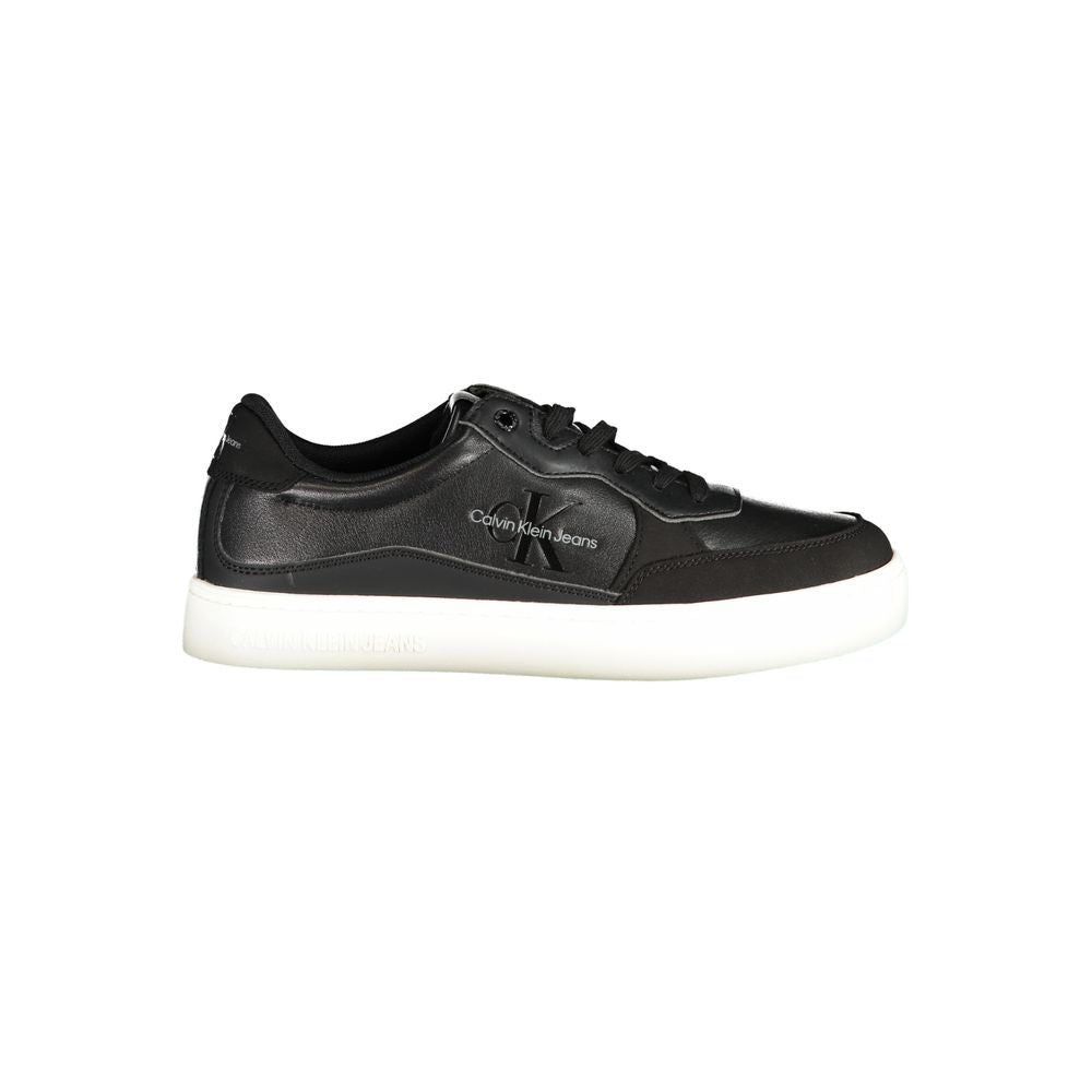 Calvin Klein Sleek Black Sports Sneakers with Contrast Details CA-25090-EU40/US7