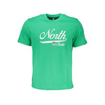 North Sails Green Cotton T-Shirt NO-27294-S