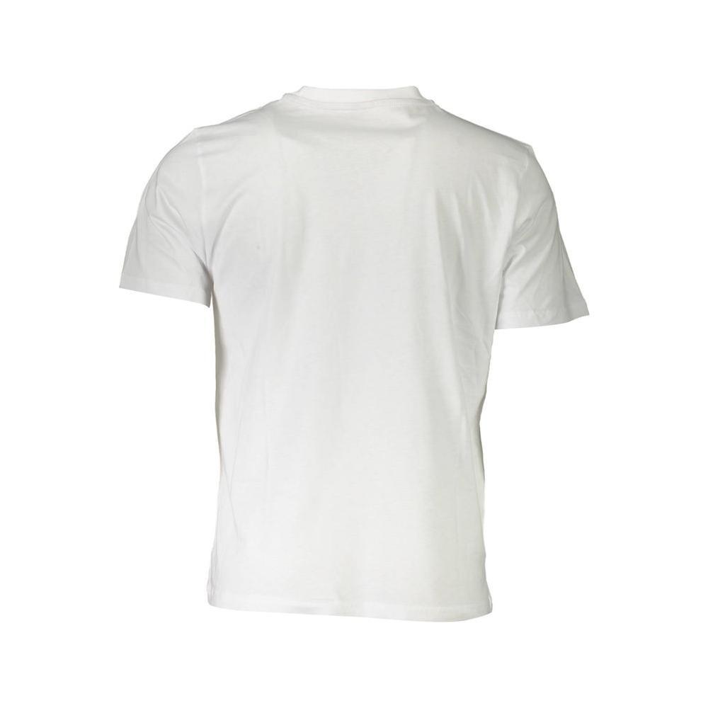 North Sails White Cotton Men T-Shirt