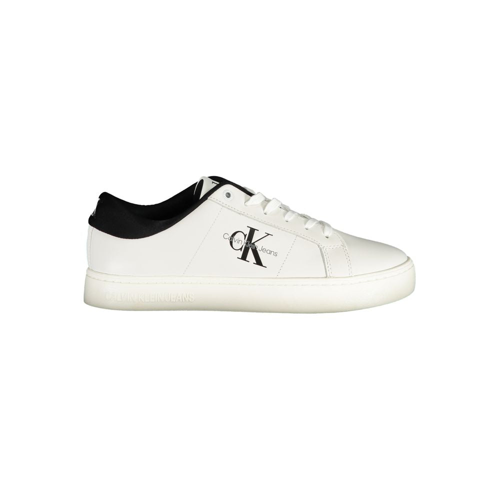 Calvin Klein White Polyester Sneaker CA-25087-EU40/US7