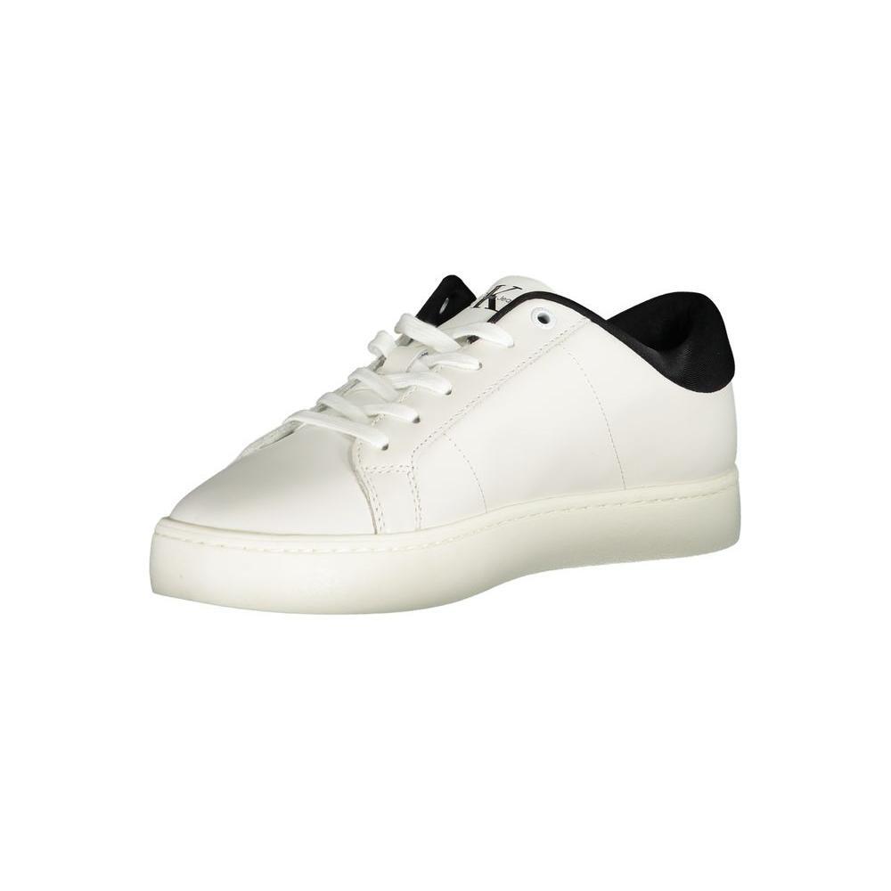 Calvin Klein White Polyester Sneaker CA-25087-EU40/US7