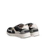 Dolce & Gabbana Multicolor Leather Suede Low Top Sneaker Shoes
