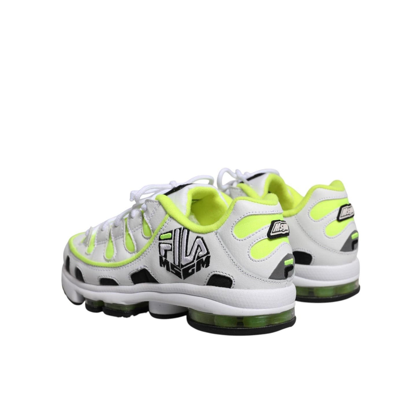 MSGM Multicolor Low Top Trainers Lace Up Sneakers Shoes