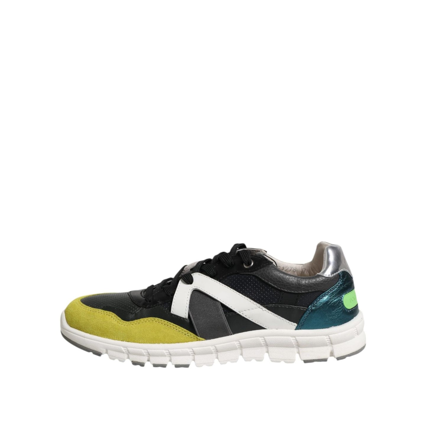 Dolce & Gabbana Multicolor Lace Up Low Top Men Sneakers Shoes