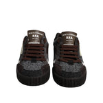 Dolce & Gabbana Multicolor Leather Low Top Sneakers Shoes