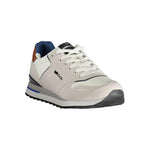 Gas Gas White Polyester Men Sneaker GA-38581-EU44/US11 1728,67403481248,EU44/US11,Gas,Men,Men - Shoes,New with tags,Shoes,Sneakers - Men - Shoes,White