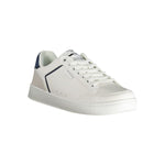Gas White Polyester Men Sneaker