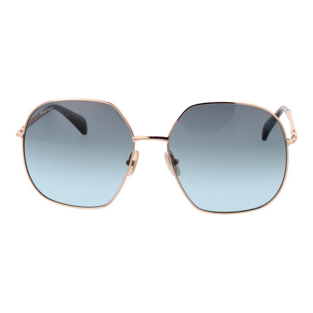 Max Mara Rose Gold Women Sunglasses MA-1062246