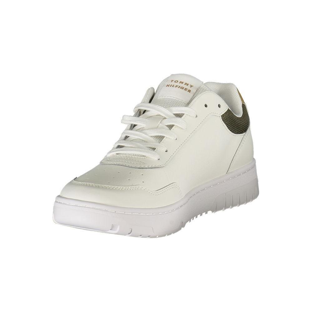 Tommy Hilfiger White Leather Men Sneaker TO-36767-EU40/US7