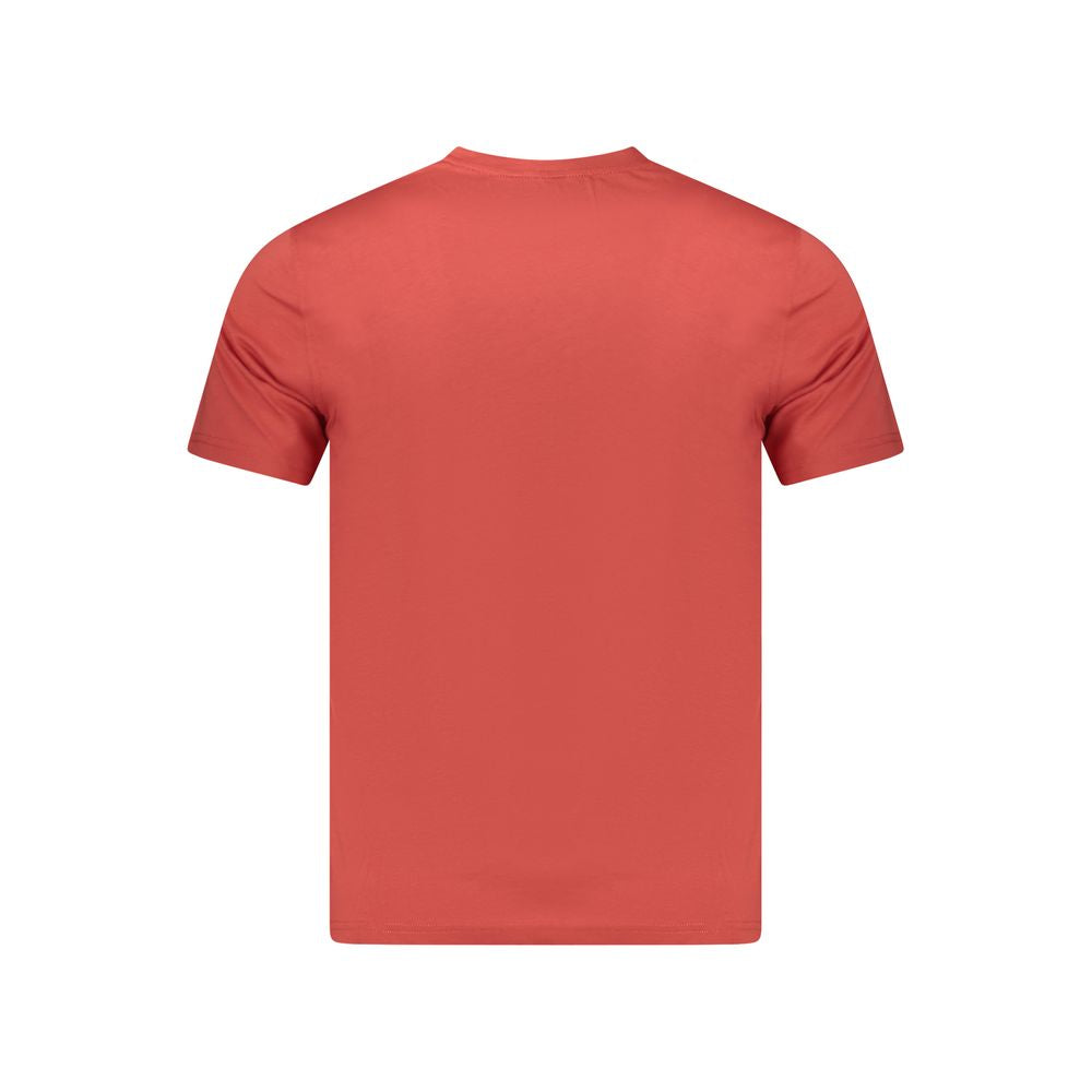 K-WAY Red Cotton Men T-Shirt KW-38804-S