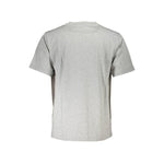 North Sails Gray Cotton T-Shirt NO-20294-M
