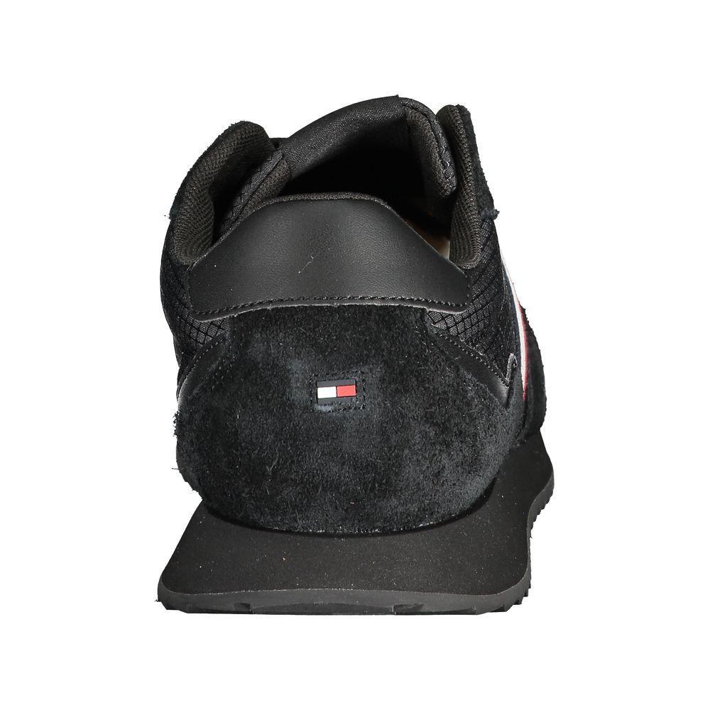 Tommy Hilfiger Black Polyester Sneaker TO-22808-EU41/US8