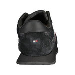 Tommy Hilfiger Black Polyester Sneaker TO-22808-EU41/US8