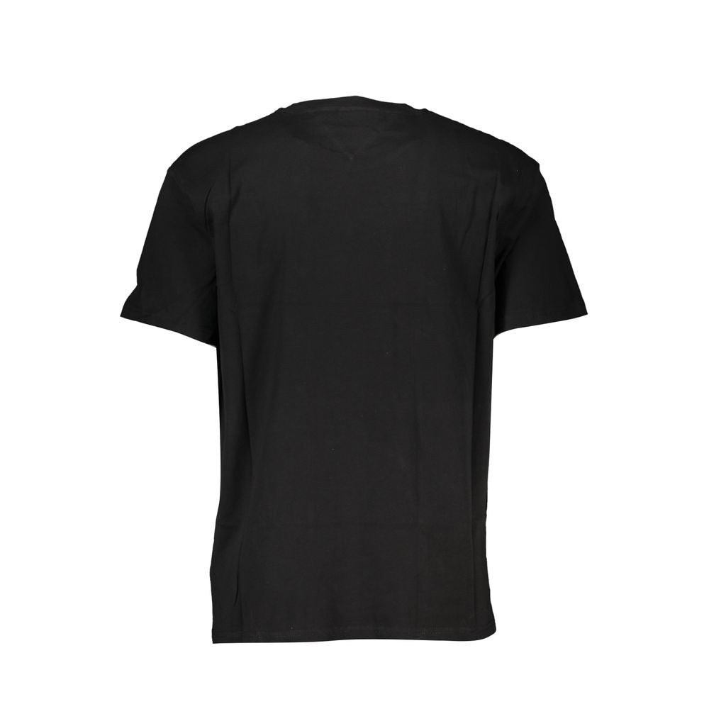 Tommy Hilfiger Black Cotton T-Shirt TO-27367-XL