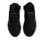 Dolce & Gabbana Black SORRENTO Sport Stretch Sneakers Shoes MV7544-40