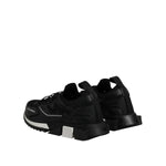Dolce & Gabbana Black SORRENTO Sport Stretch Sneakers Shoes MV7544-40