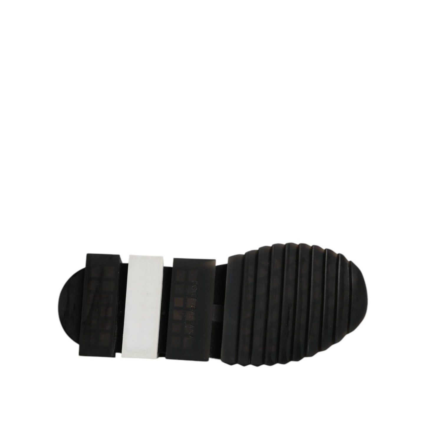 Dolce & Gabbana Black SORRENTO Sport Stretch Sneakers Shoes MV7544-40
