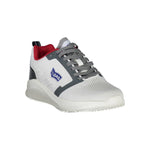 Gas White Polyester Sneaker GA-21855-EU44/US11