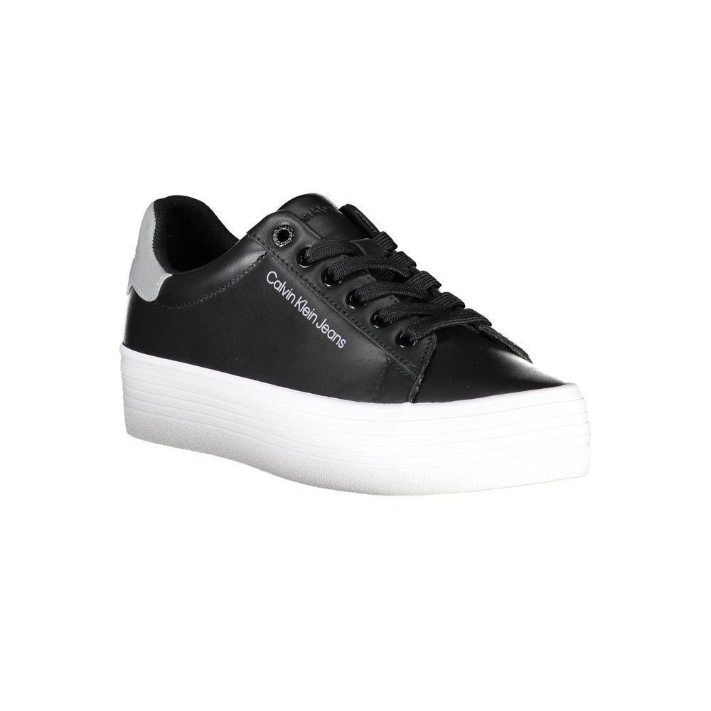 Calvin Klein Black Polyester Sneaker CA-22772-EU38/US8
