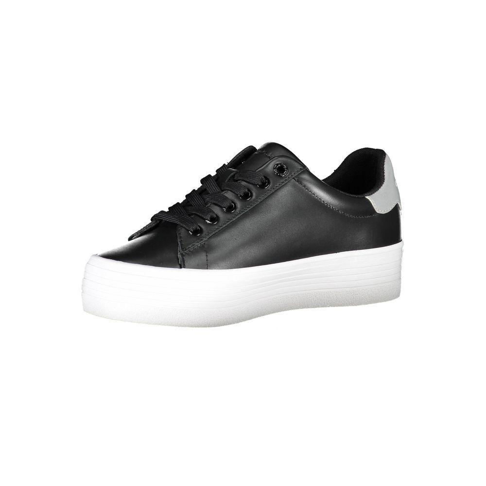 Calvin Klein Black Polyester Sneaker CA-22772-EU38/US8