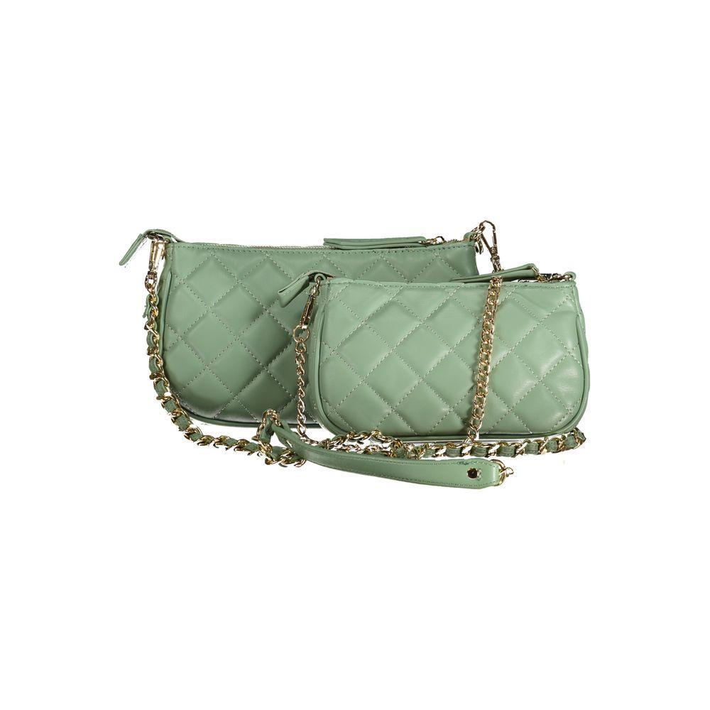 Mario Valentino Green Polyethylene Handbag VA-30016