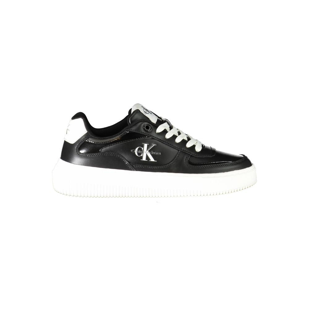 Calvin Klein Black Polyester Sneaker CA-29581-EU36/US6