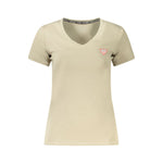 Guess Jeans Green Cotton Tops & T-Shirt GU-39073-L