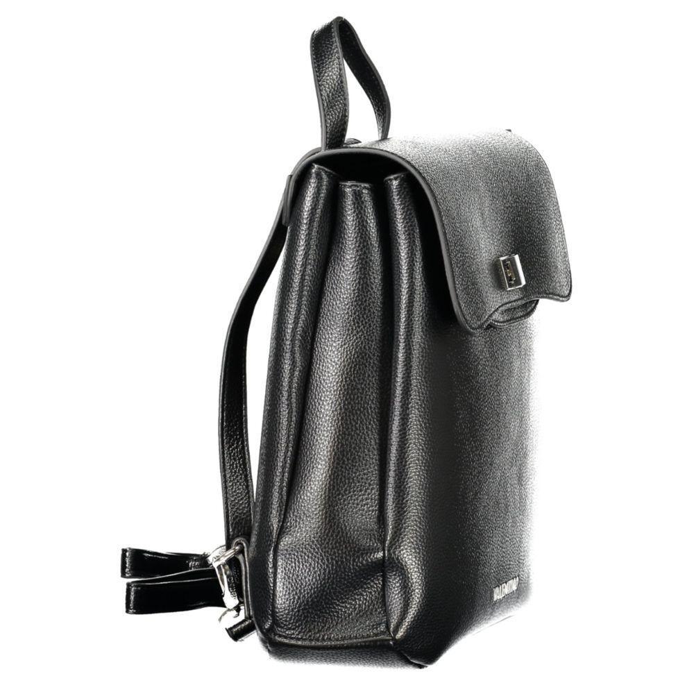 Mario Valentino Black Polyethylene Women Backpack VA-39143