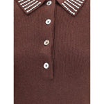 PINKO Emilia Sweater with strass PI-105745A2S4L99-M