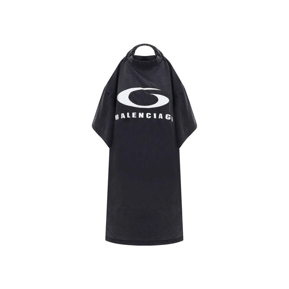 Balenciaga Icon Print T-shirt Dress BA-8776616149204-IT48 | M