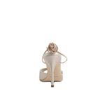 Manolo Blahnik Plumena 090 Satin Sandals MA-8735516983508-EU35/US5