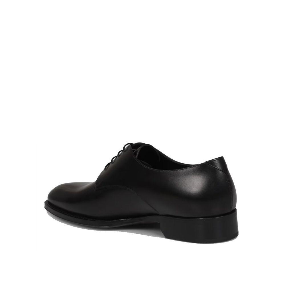 Saint Laurent Adrien Leather Derbies SA-8735551946964-EU40/US7