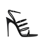 Saint Laurent Jerry Satin Sandals SA-8736563527892-EU36/US6