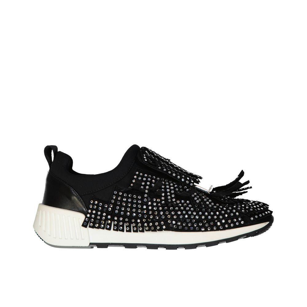 Sergio Rossi SR1 Running Crystals Sneakers SE-8735593857236-EU35/US5