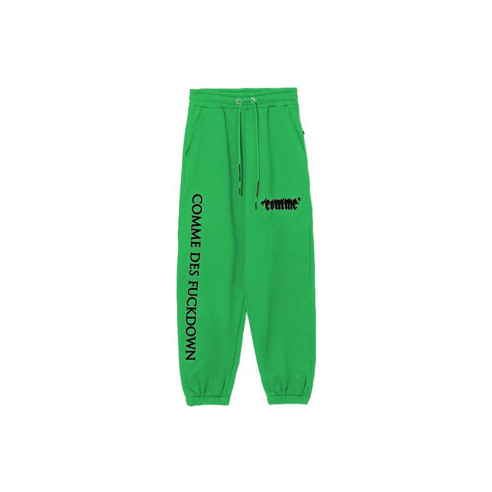 Comme Des Fuckdown Green Cotton Jeans & Pant CO-7473-L