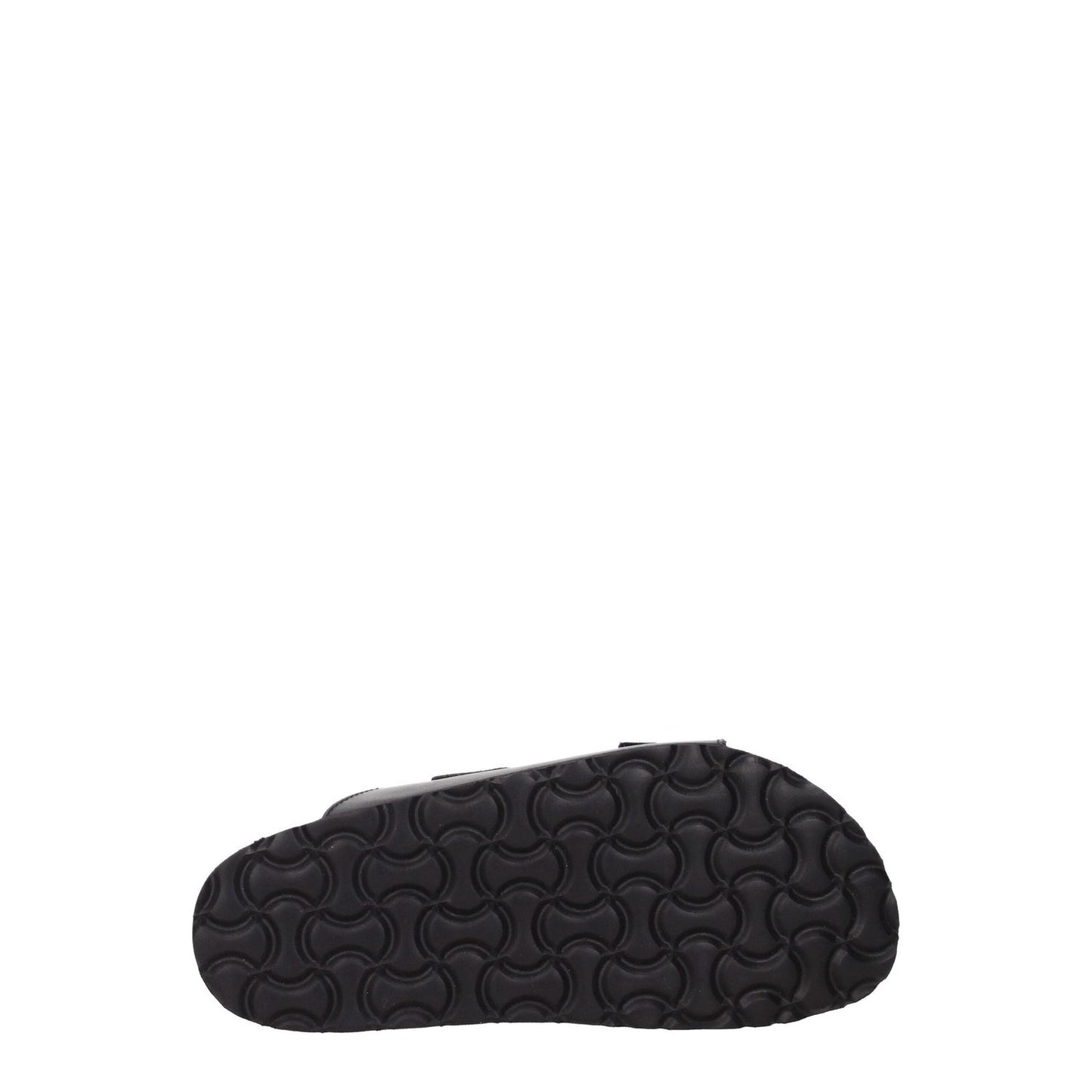 Palm Angels Black Leather Slippers Sandals PA-8547196993801-EU37/US7