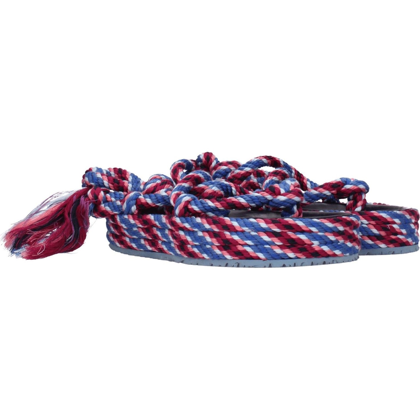 Isabel Marant Blue Fabric Flat Sandals 1728,75667636384,Blue,EU36/US6,EU37/US7,EU38/US8,EU40/US10,Isabel Marant,New with tags,Sandals - Women - Shoes,Shoes,Women,Women - Shoes IS-8547290906889-EU36/US6