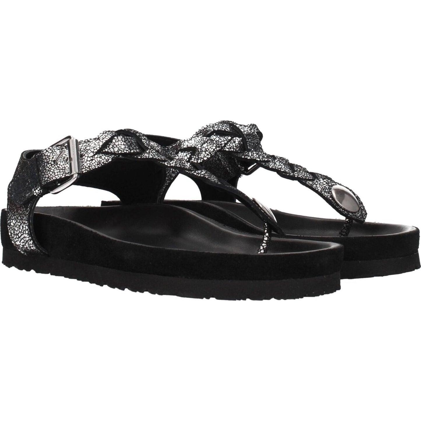Isabel Marant Black Leather Flip-Flop Sandals 1728,75667636384,Black,EU36/US6,EU38/US8,EU39/US9,EU40/US10,EU41/US11,Isabel Marant,New with tags,Sandals - Women - Shoes,Shoes,Women,Women - Shoes IS-8547291037961-EU36/US6
