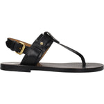 Isabel Marant Black Leather Flip-Flop Sandals 1728,75667636384,Black,EU37/US7,Isabel Marant,New with tags,Sandals - Women - Shoes,Shoes,Women,Women - Shoes IS-8547291365641-EU37/US7