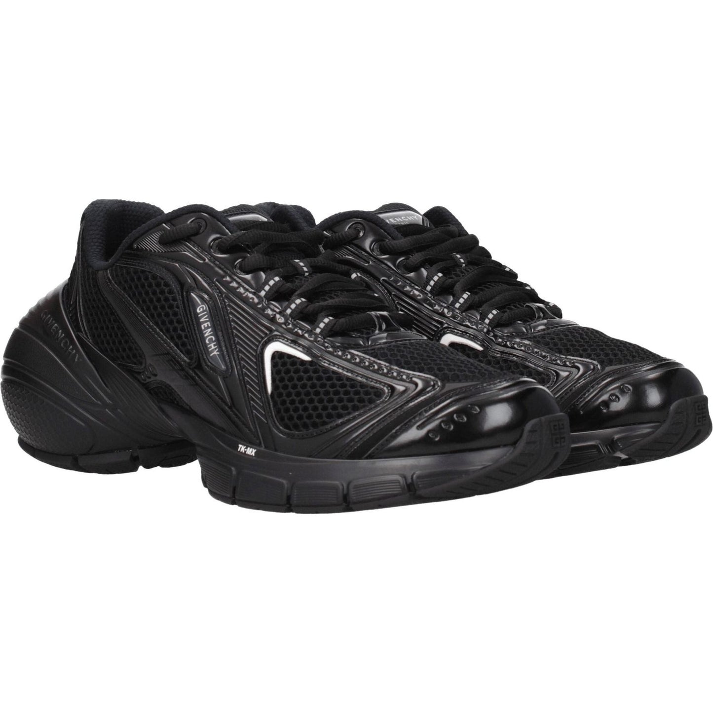 Givenchy Black Fabric Athletic Sneakers GI-8547315220745-EU40/US7