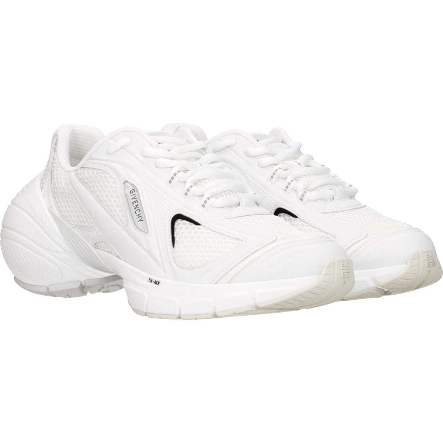 Givenchy White Fabric Athletic Sneakers GI-8547315122441-EU40/US7