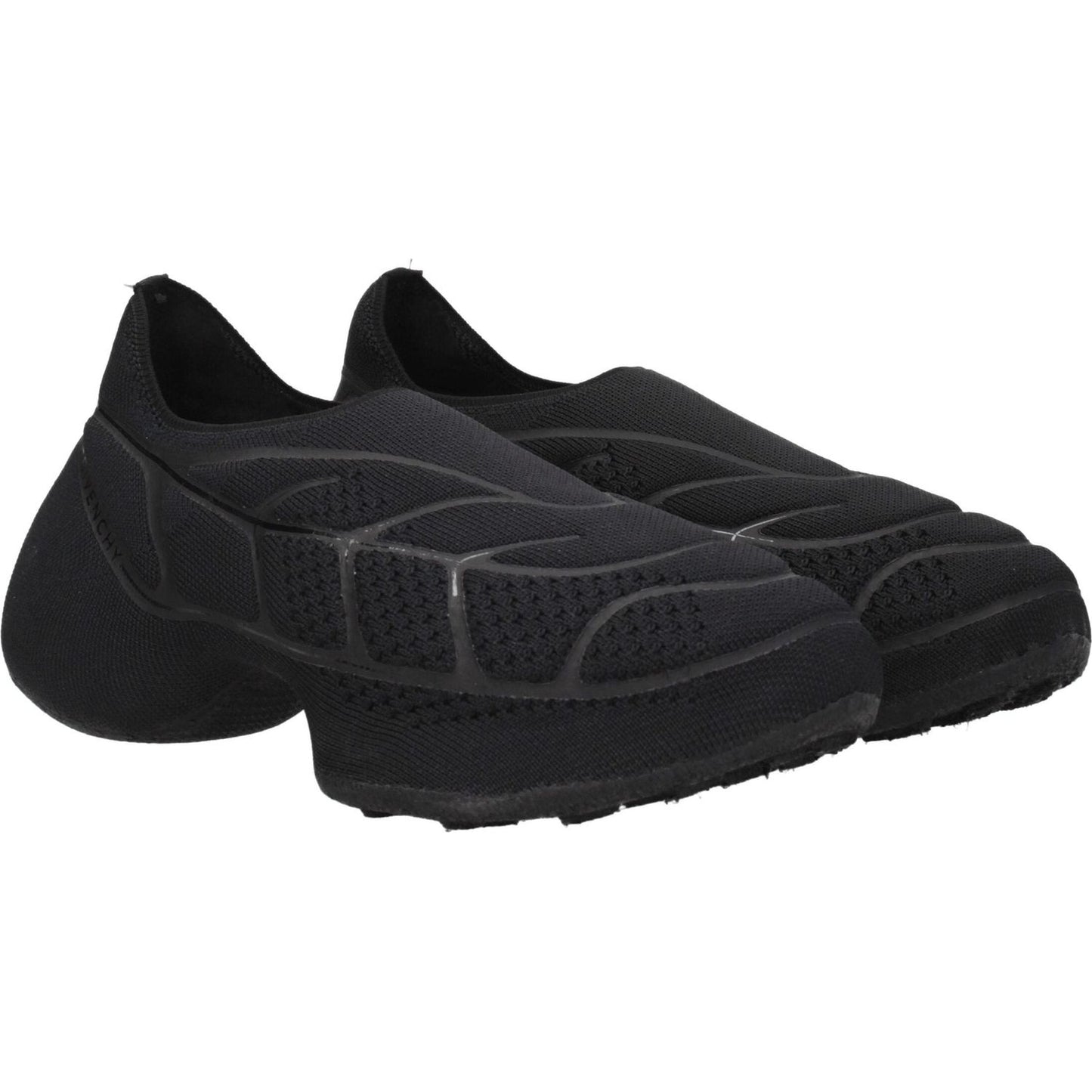 Givenchy Black Fabric Slip-On Loafers GI-8547335962889-EU40/US7